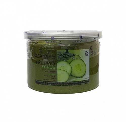 مقشر للوجه والجسم بالخيار  300مل - متجر العناية الذهبية