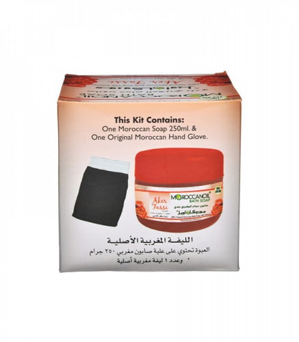 موروكان أويل صابون حمام بخلاصة العكرفاسي 250 مل