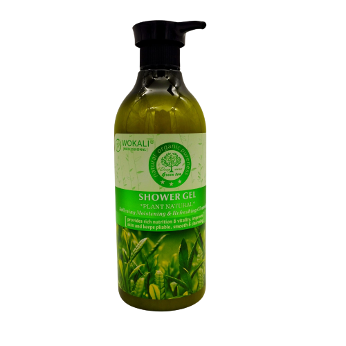 وكالي سائل استحمام 900 مل بالشاهي الاخضر  - متجر العناية الذهبية