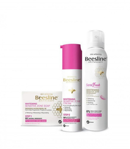 بيزلين روتين تفتيح المناطق الحساسة عرض 3حبات - متجر العناية الذهبية