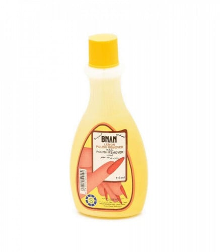 بنان مزيل طلاء أظافر بالليمون شفاف