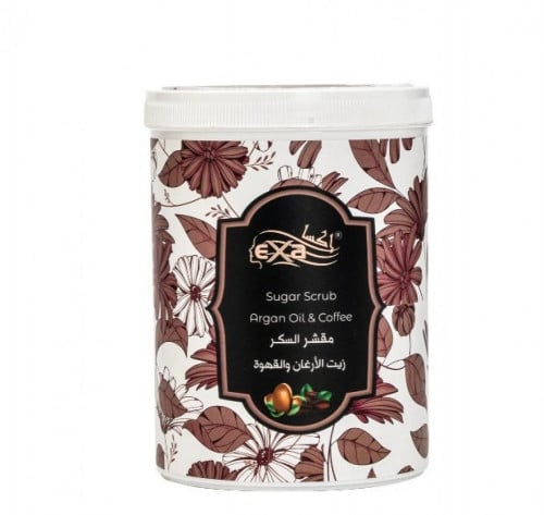 مقشر السكر بزيت الارغان والقهوة - اكسا 600 ج - متجر العناية الذهبية