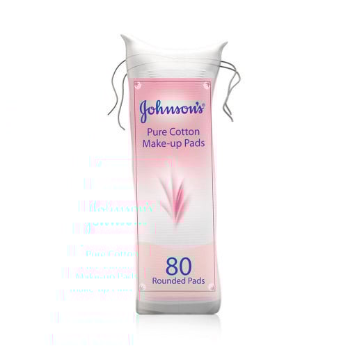 قطن جونسن  شرائح دائرى 80 عبوه