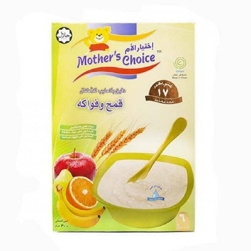 ماذوز تشويس دقيق بالحليب بالقمح و الفواكه للاطفال 300 جم