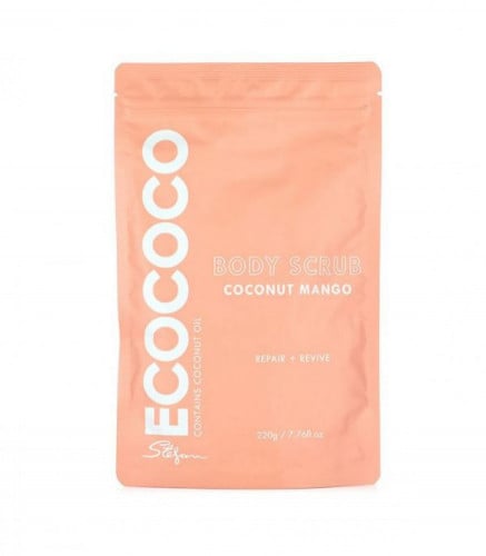 مقشر جسم بخلاصة المانجو وجوز الهند - متجر العناية الذهبية