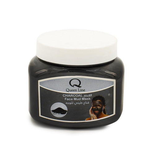 كوين لاين قناع طيني بالفحم 500 مل
