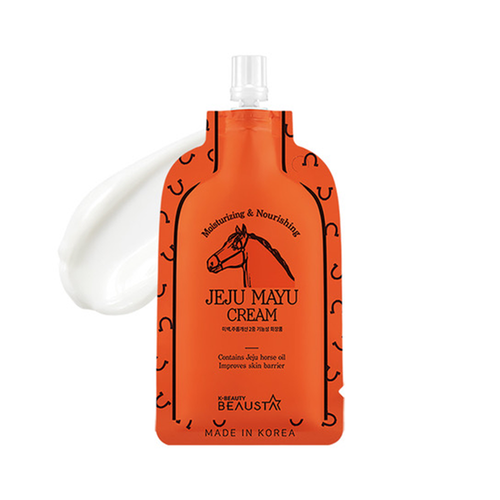 كريم ترطيب وتغذية البشرة بزيت ذيل الحصان - متجر العناية الذهبية