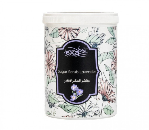 مقشر السكر لافندر - اكسا 600 ج - متجر العناية الذهبية