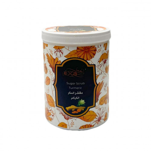 مقشر السكر بالكركم - اكسا 600 ج - متجر العناية الذهبية