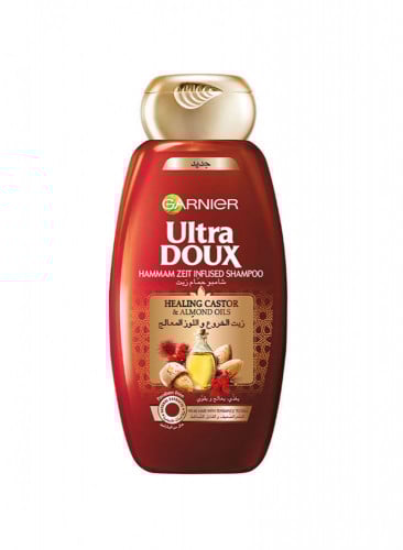 شامبو غارنيه 600مل زيت الخروع - متجر العناية الذهبية