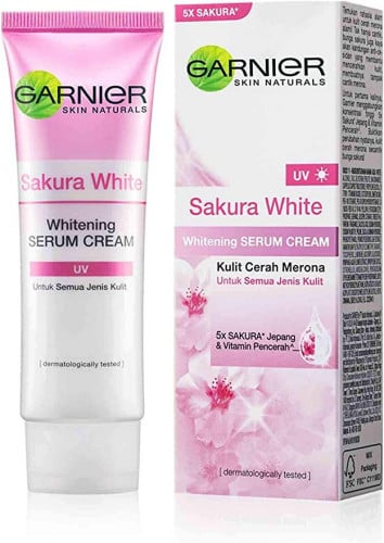 جارنير كريم ساكورا وايت عصار 40مل - متجر العناية الذهبية