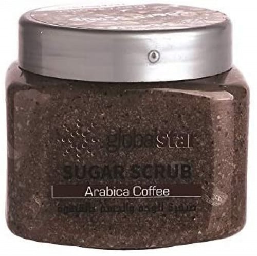 صنفرة للوجة والجسم سكر بالقهوة  600 مل