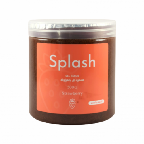 صنفرة جل بالفراولة للوجه والجسم من سبلاش - 500جرام