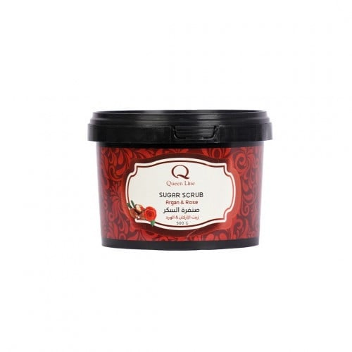 كوين لاين صنفرة السكر وردي 500 جرام - متجر العناية الذهبية