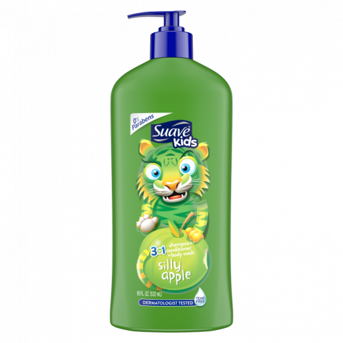 سواف شامبو بلسم سائل استحمام اطفال 532 مل 3×1 تفاح