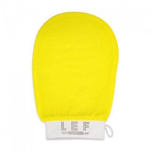 ليفه قفاز تقشير الجسم -كوري اصفر - متجر العناية الذهبية