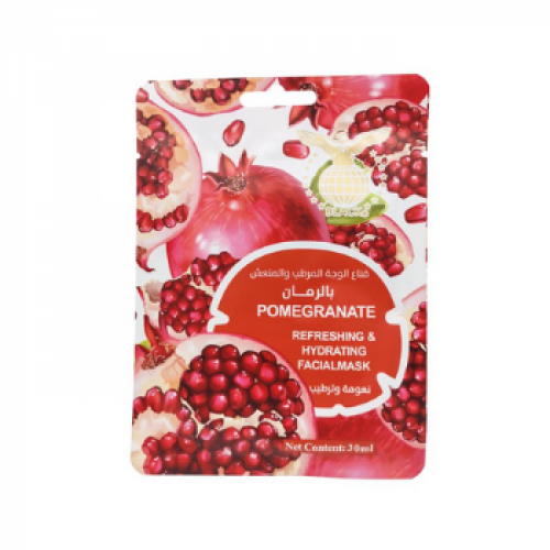 قناع الوجه المرطب والمنعش باكت بلاك رمان