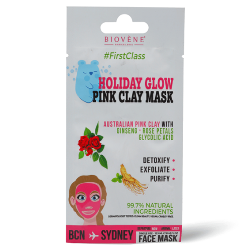 بيوفين قناع الوجه الطيني الوردي بيوفيني 12.5 مل