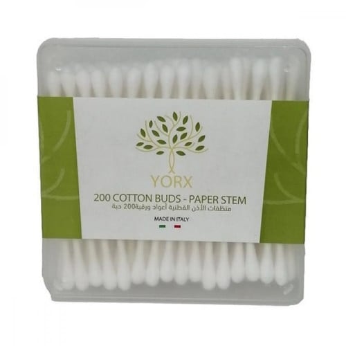 منظفات الاذن القطنية اعواد ورقية - متجر العناية الذهبية