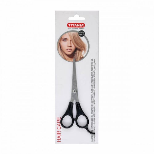 تيتانيا مقص شعر بلاستيك مقبض - متجر العناية الذهبية