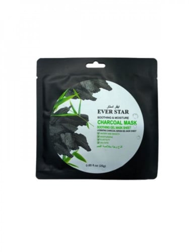ايفر ستار قناع وجه بخلاصة الفحم - متجر العناية الذهبية