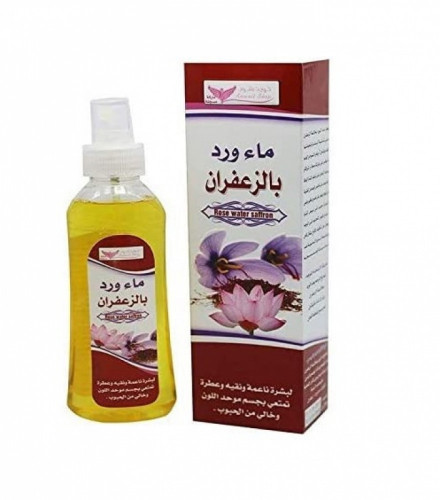 ماء الورد بالزعفران الناديه 200 مل
