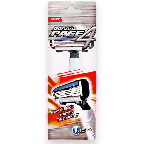 دوركو ماكينة حلاقة دوركو بيس 4 للاستعمال مرة واحدة 1 قطعة