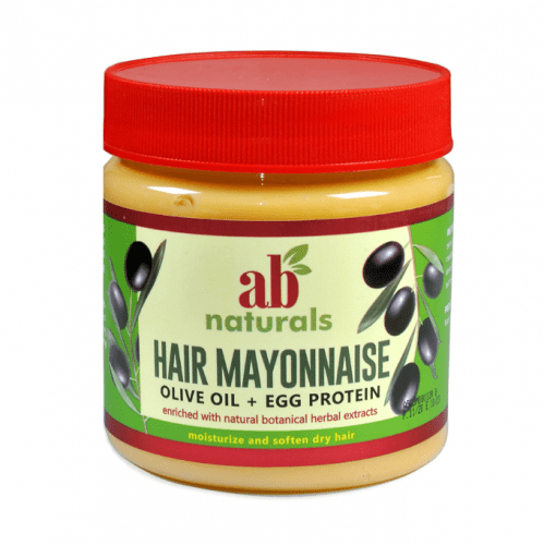 كريم المايونيز الأمريكي و زيت الزيتون+ بروتين البيض للشعر من ايه بي ناتشورالز-500مل