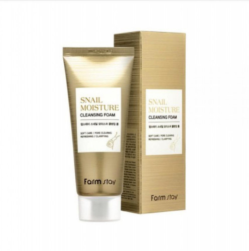 فارم ستاي غسول الحلزون المرطب الرغوي - متجر العناية الذهبية