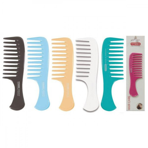 تيتانيا مشط عريض للشعر - متجر العناية الذهبية
