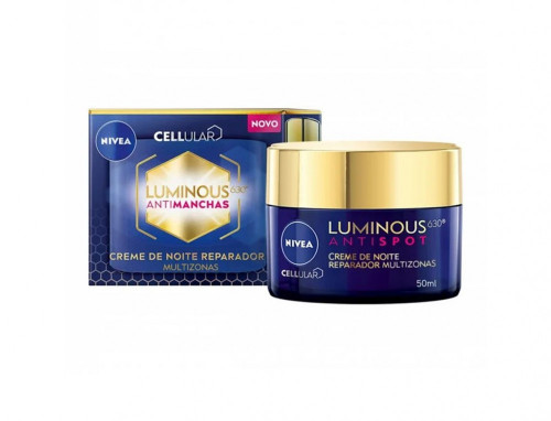 نيفيا عناية وجه لومينوس كريم الليل - متجر العناية الذهبية