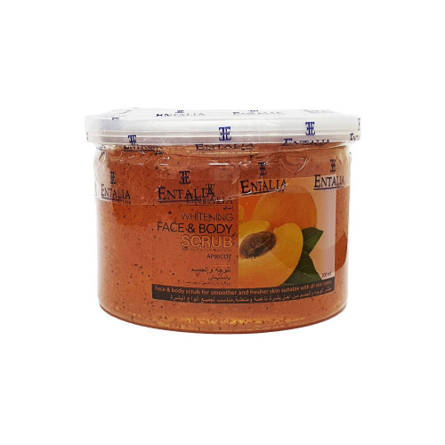 مقشر للوجه والجسم بالمشمش  300مل - متجر العناية الذهبية