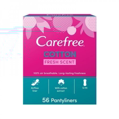 كيرفري فوط يومية عطر منعش - 56 حبة - متجر العناية الذهبية