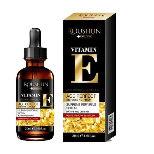 روشن سيروم فيتامين اي 20 - 30 مل - متجر العناية الذهبية