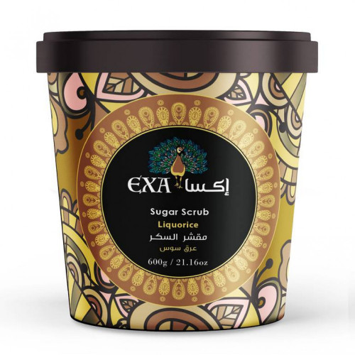 اكسا مقشر السكر بعرق السوس 600 جم - متجر العناية الذهبية