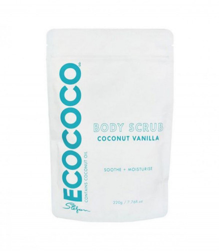 مقشر جسم بخلاصة الفانيلا وجوز الهند لتنعيم البشرة - متجر العناية الذهب