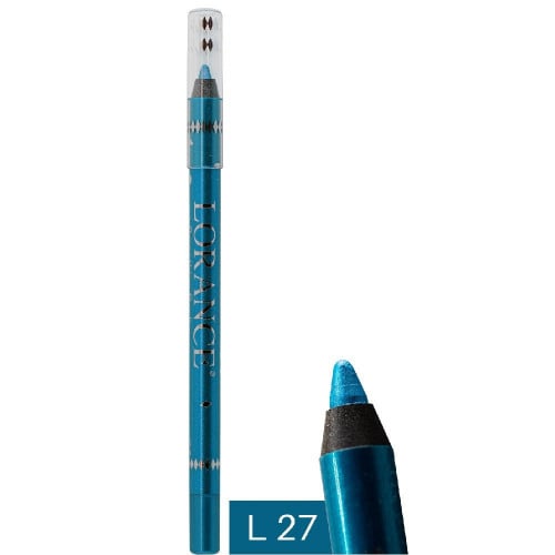 محدد عيون ناعم مقاوم للماء من لورانس 27 ازرق لامع