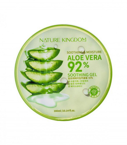 جل الصبار لترطيب وتهدئة البشرة من ناتشر كينجدوم 300مل