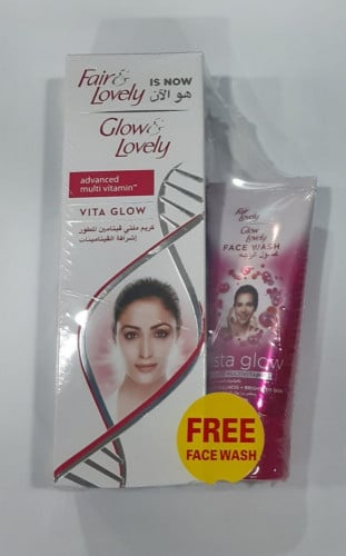 غلو اند لفلي كريم فيتامين 100 مل - متجر العناية الذهبية