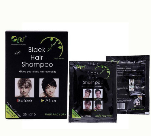 شامبو صبغة شعر اسود