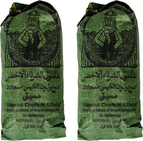 طين مغربي غسول الشرفاء