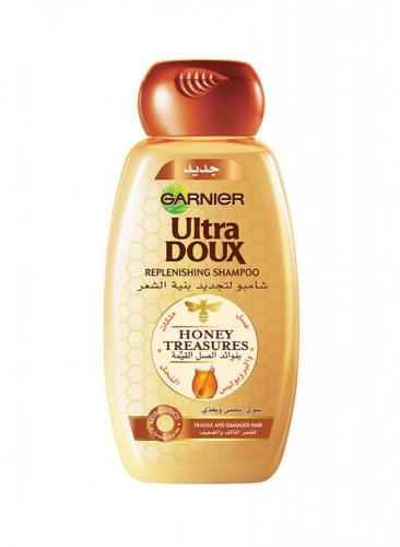 غارنييه شامبو شعر الترا دوكس 600مل عسل ملكي - متجر العناية الذهبية