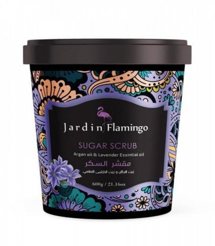 فلامنجو مقشر السكر - زيت الارقان وزيت الخزامي - متجر العناية الذهبية
