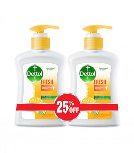 غسول اليدين ديتول برائحة الليمون وزهر البرتقال - متجر العناية الذهبية