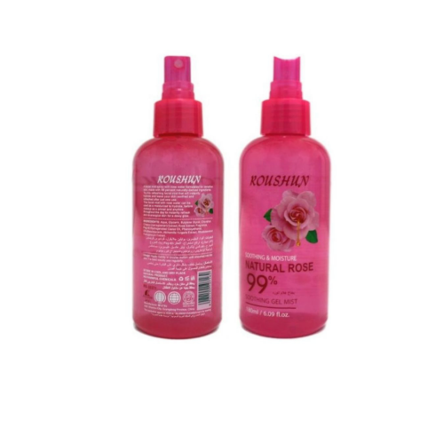 بخاخ ملطف ومرطب بالورد الطبيعي - متجر العناية الذهبية