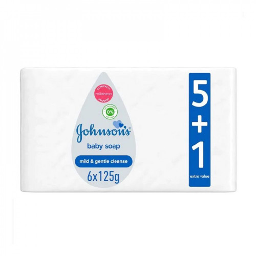 صابون اطفال جونسون ابيض - متجر العناية الذهبية