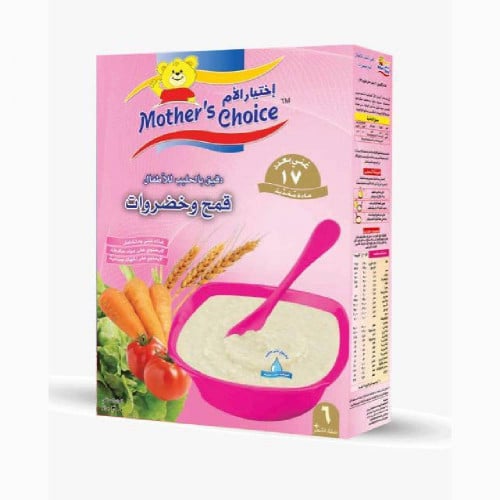 ماذوز تشويس دقيق بالحليب بالقمح و الخضروات للاطفال 300 جم