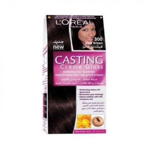 لوريال صبغه شعر كاستنق - متجر العناية الذهبية