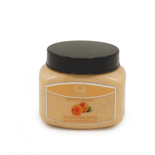 كوين لاين مقشر للوجه والجسم بالمشمش - متجر العناية الذهبية