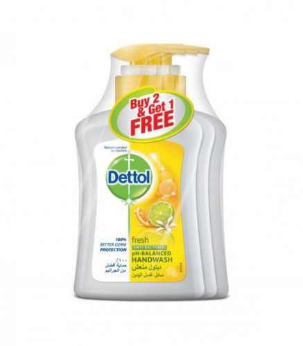 سائل غسيل لليد منعش  من ديتول 200مل - متجر العناية الذهبية